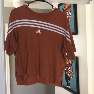 Cute mustard adidas shirt